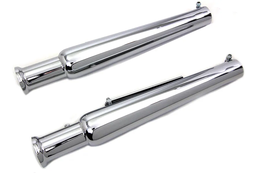 20" Megaphone Slip On Muffler Set
