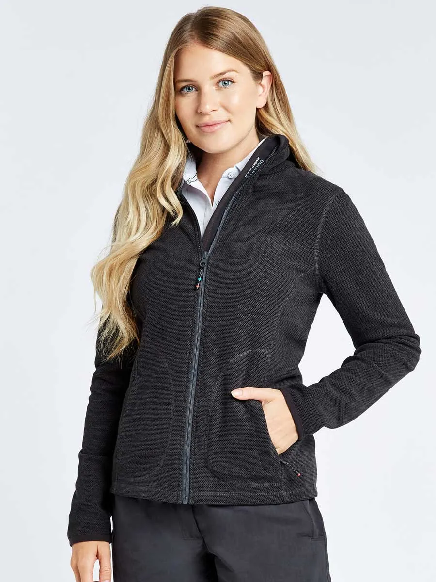 40% OFF DUBARRY Sicily Womens Full-Zip Technical Fleece - Graphite - Size: UK: 18 (EU: 44)