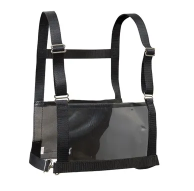 AC35-8102 Exhibitor Number Harness Md/Lg-Blk