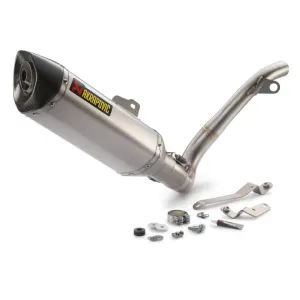 Akrapovic Slip-On Silencer For KTM 390 Duke/RC