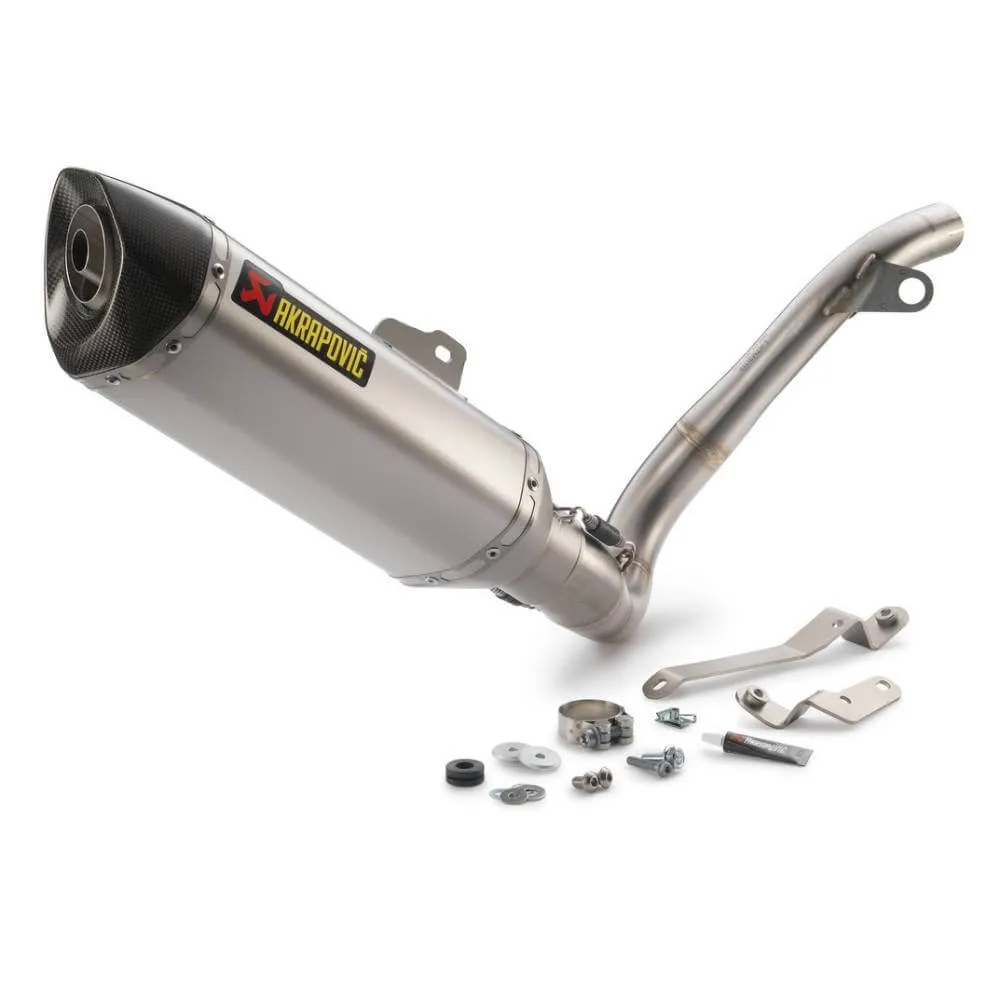 Akrapovic Slip-On Silencer For KTM 390 Duke/RC