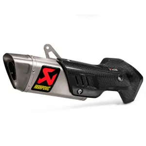 Akrapovic Titanium Silencer Slip-On Kit S-D12SO9-HAPT