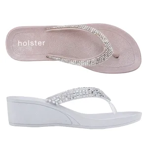 Alice Wedge & Hope Wedge Bundle - Champagne / Clear