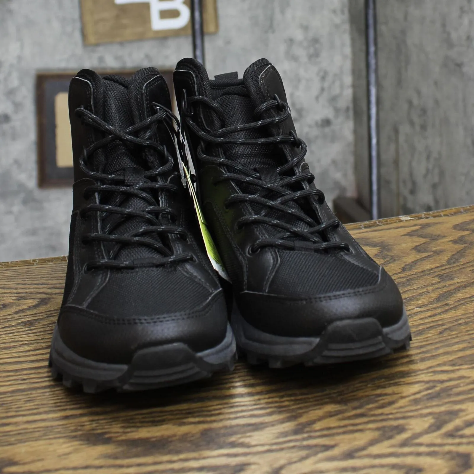 All In Motion Mens Doran Winter Hiker Boots 88235832 Jet Black 7