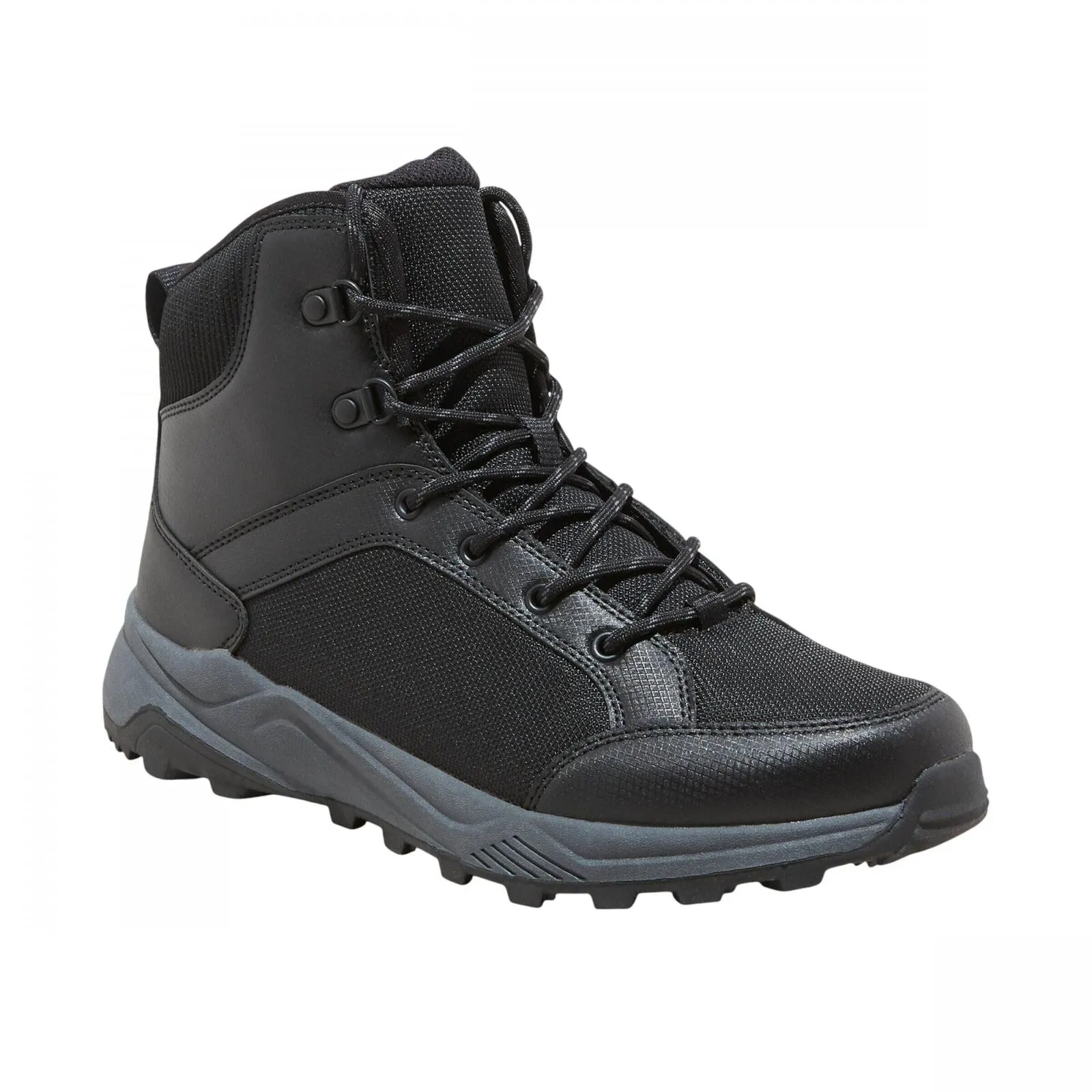 All In Motion Mens Doran Winter Hiker Boots 88235832 Jet Black 7
