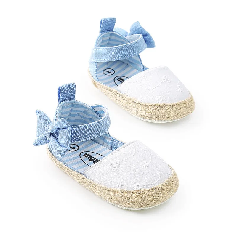 Baby Shoes Bowknot Breathable Velcro Baby Sandals