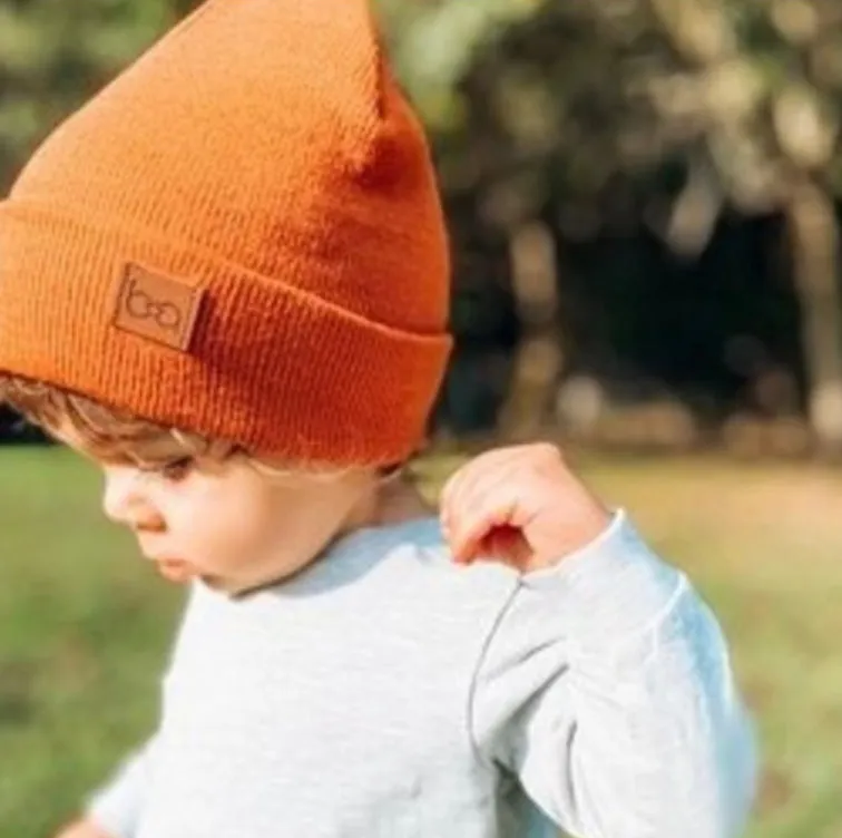 Babyfied - Classic Toque - Rust