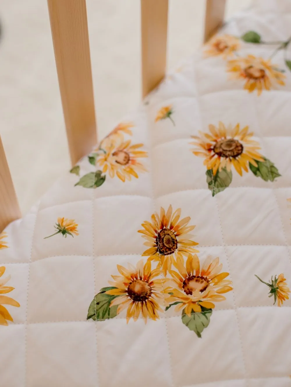 Bambella 2-in-1 Waterproof Cot Sheet & Mattress Protector | Sunny Days