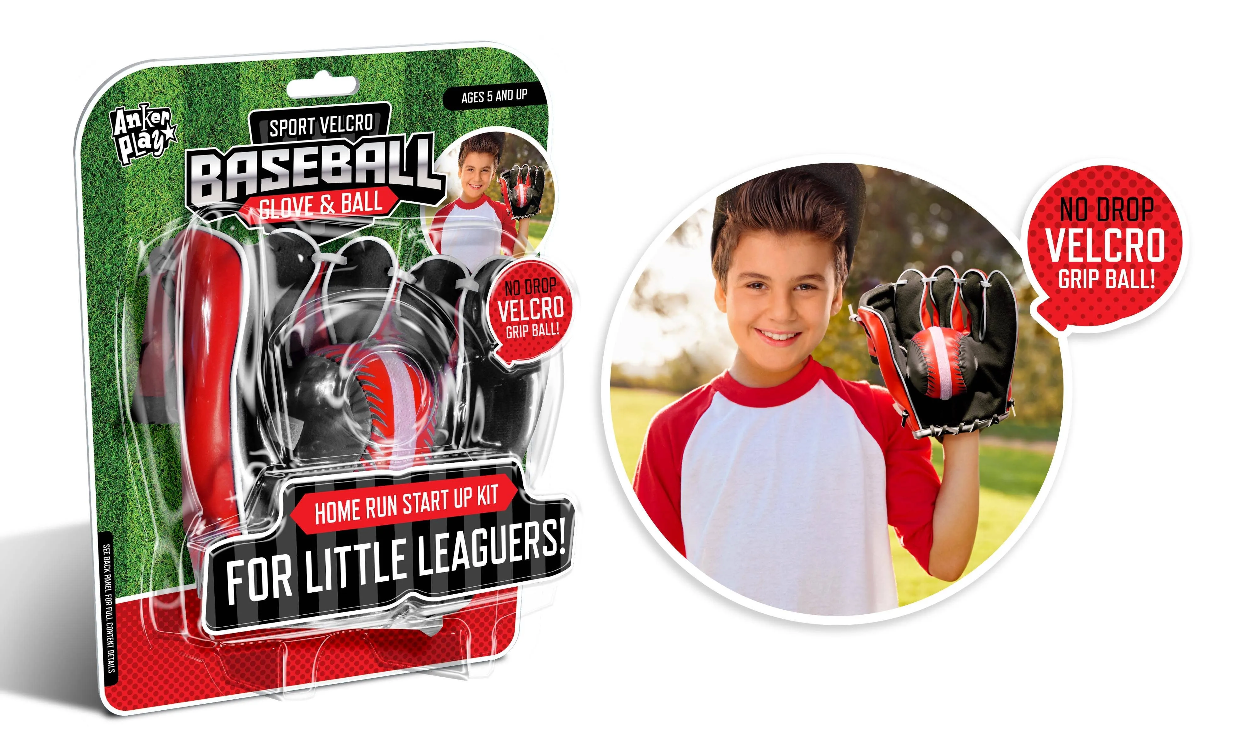 Baseball Glove and Ball