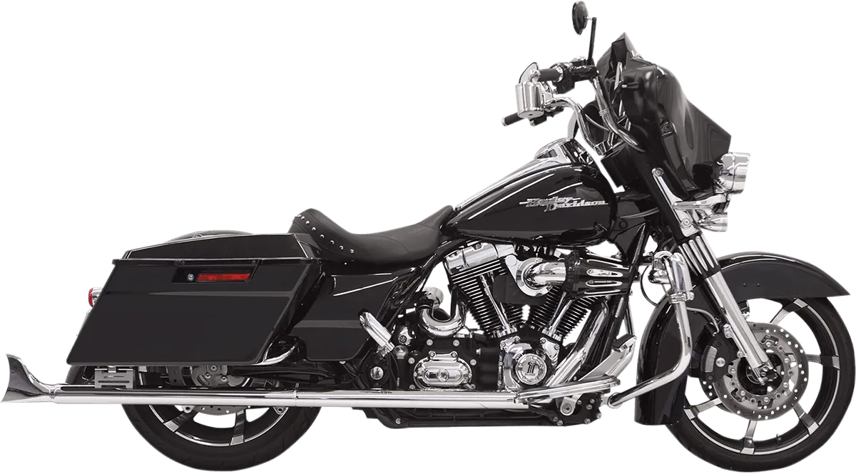 Bassani Manufacturing 1F27E36 2 1/4in. Fishtail Slip-On - 36in with Baffle