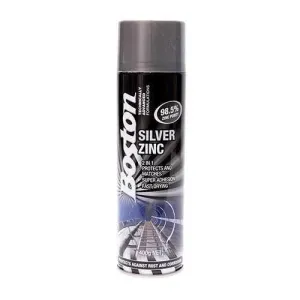 Boston Paint Silver Zinc 2 In 1 - 400g (BT255)