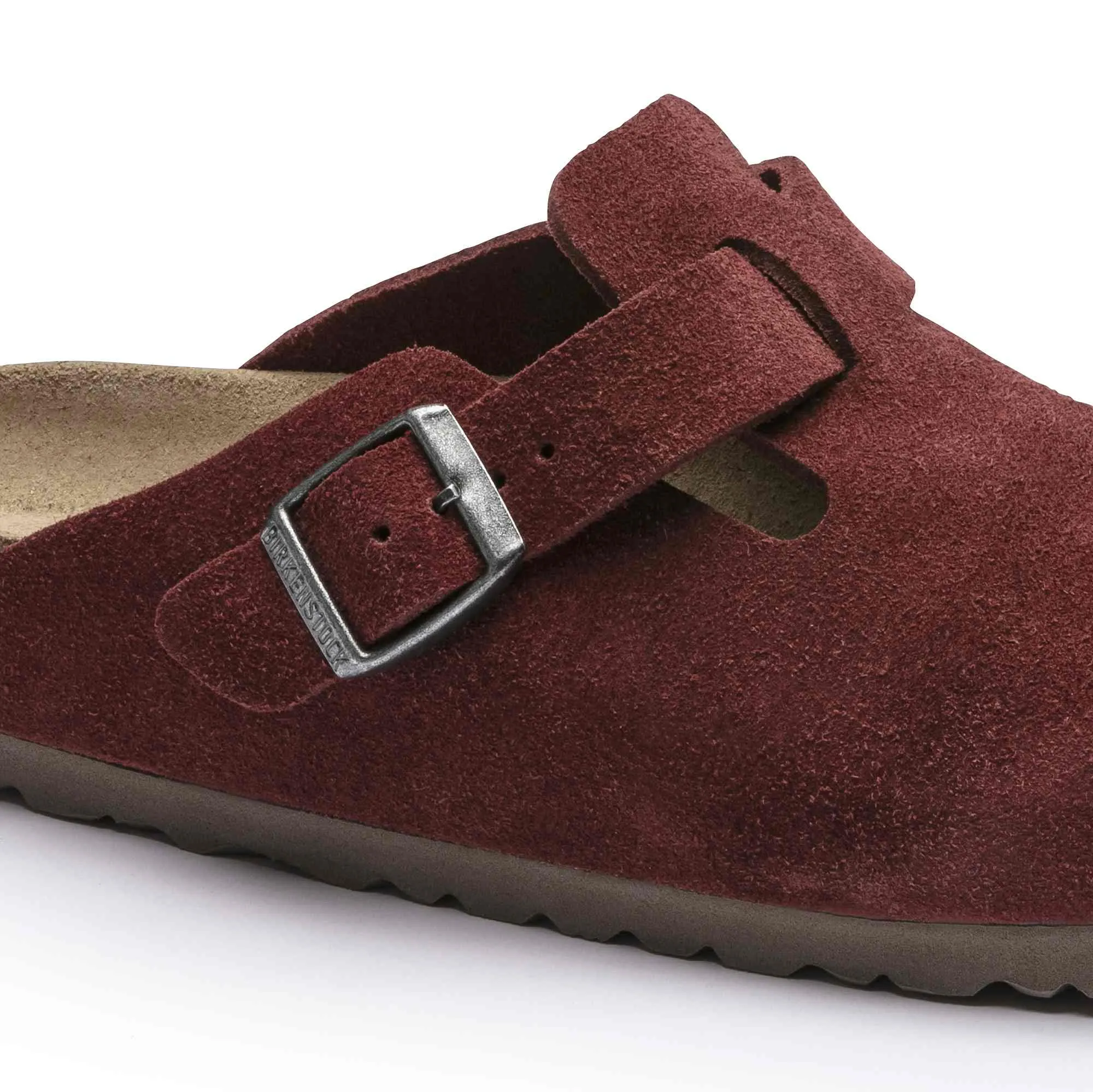 Boston Soft Footbed Suede Leather