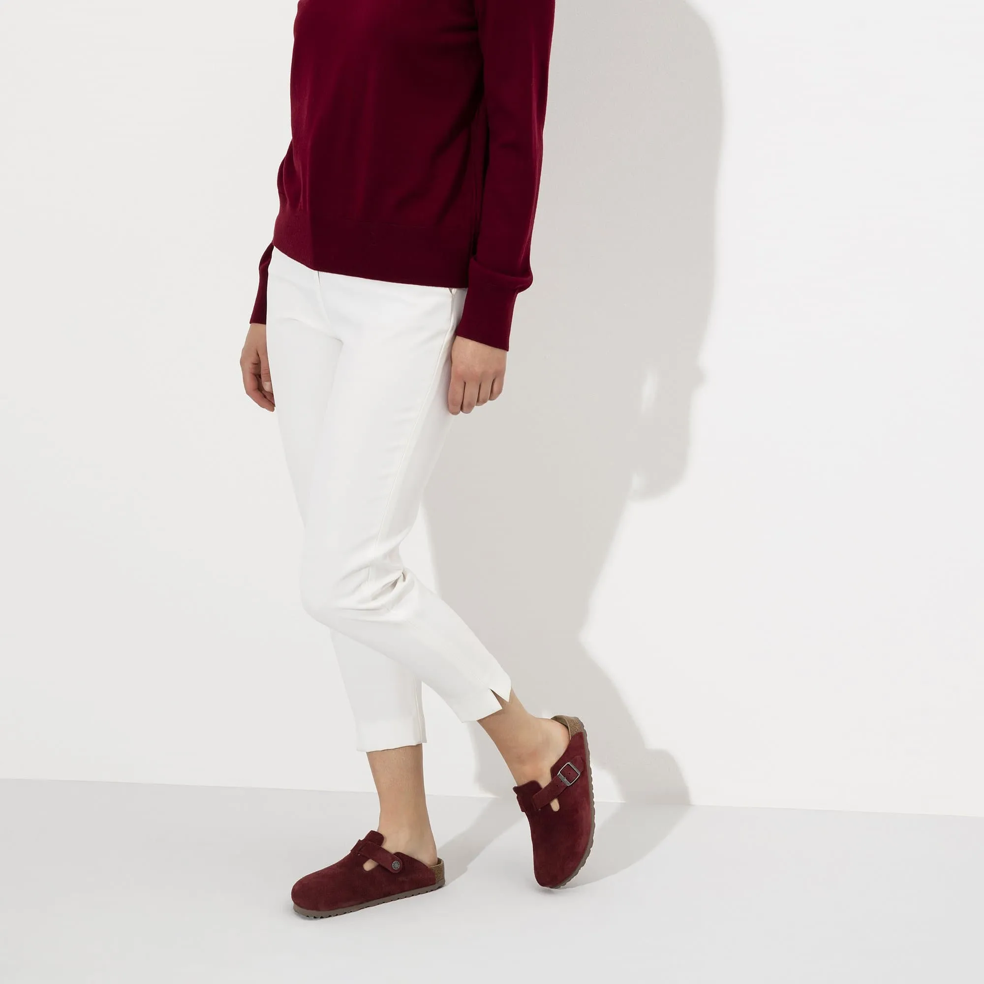 Boston Soft Footbed Suede Leather