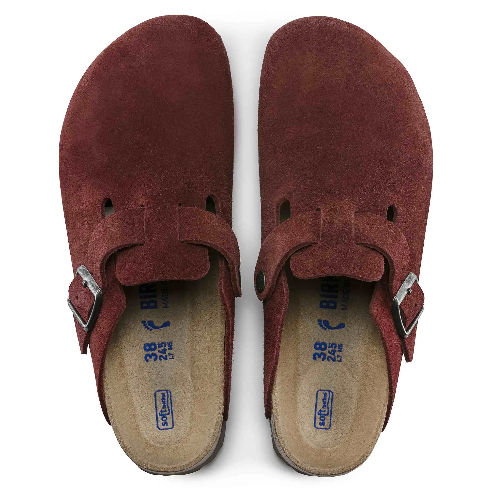 Boston Soft Footbed Suede Leather