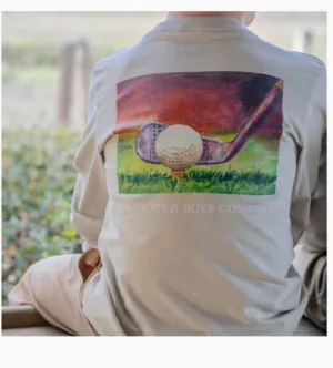 Boys Golf Ball Short Sleeve Graphic Tee