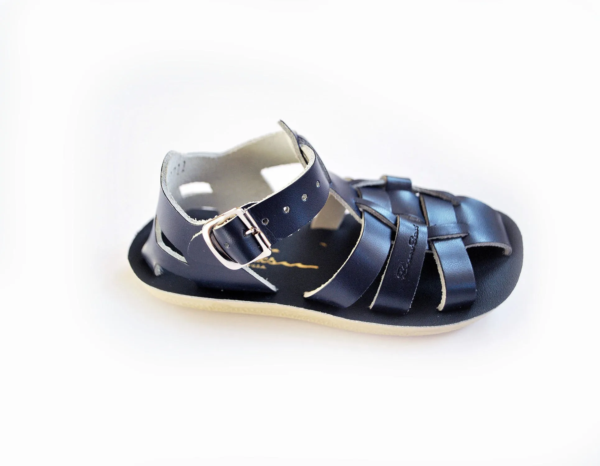 Boys Sun San Shark Navy Sandals