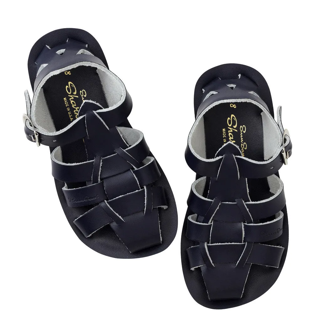 Boys Sun San Shark Navy Sandals