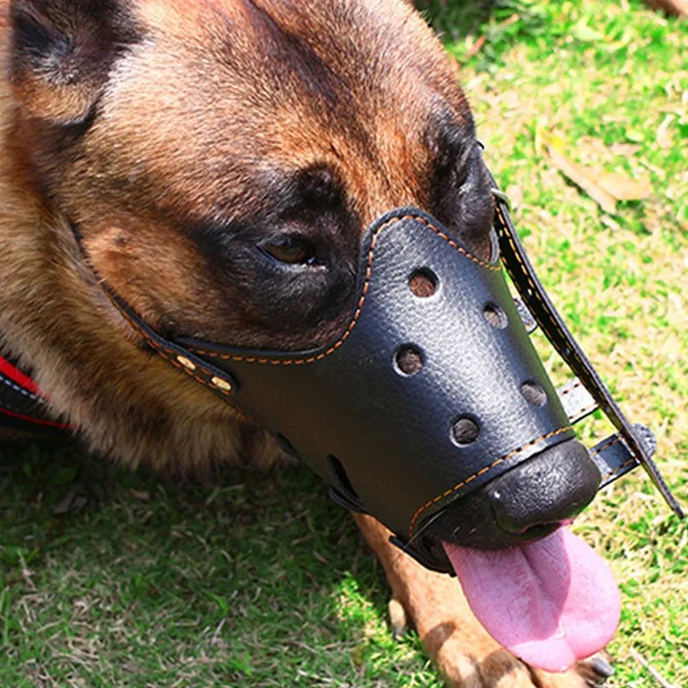Breathable Dog Biting Muzzle Mouth Guard