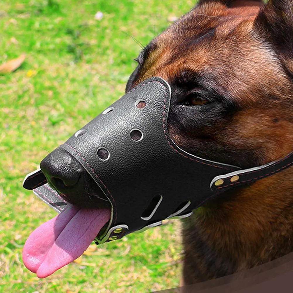 Breathable Dog Biting Muzzle Mouth Guard