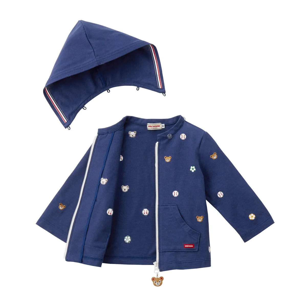 Breathable Jacket with Removable Hood