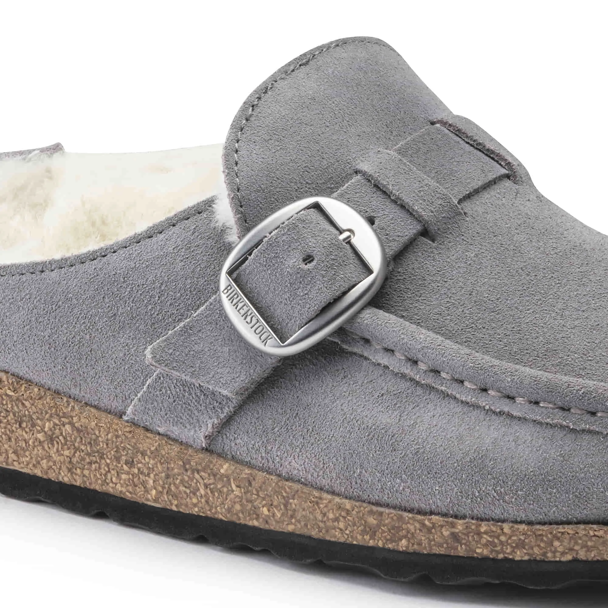 Buckley Shearling Suede Leather