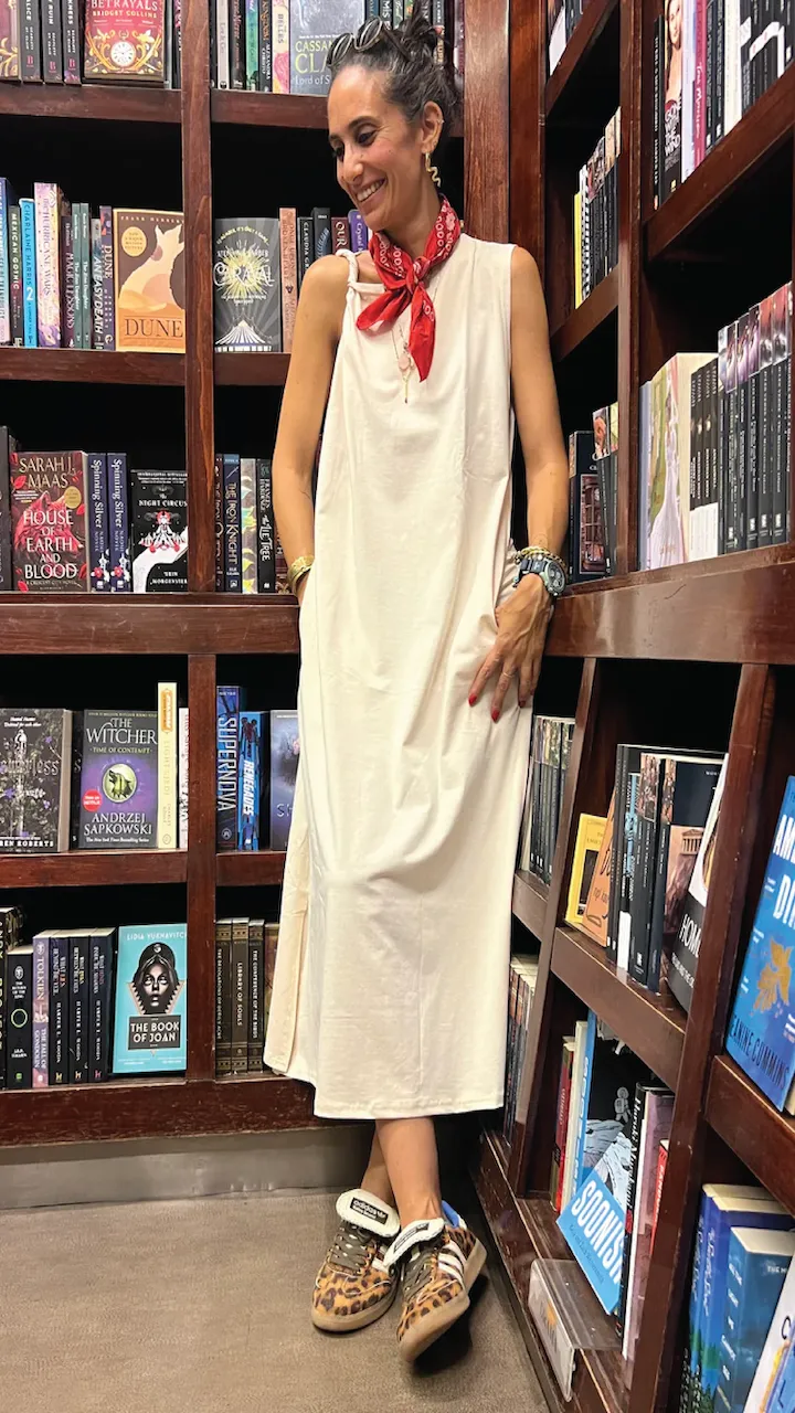 Cairo Dress in Beige