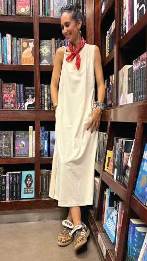 Cairo Dress in Beige