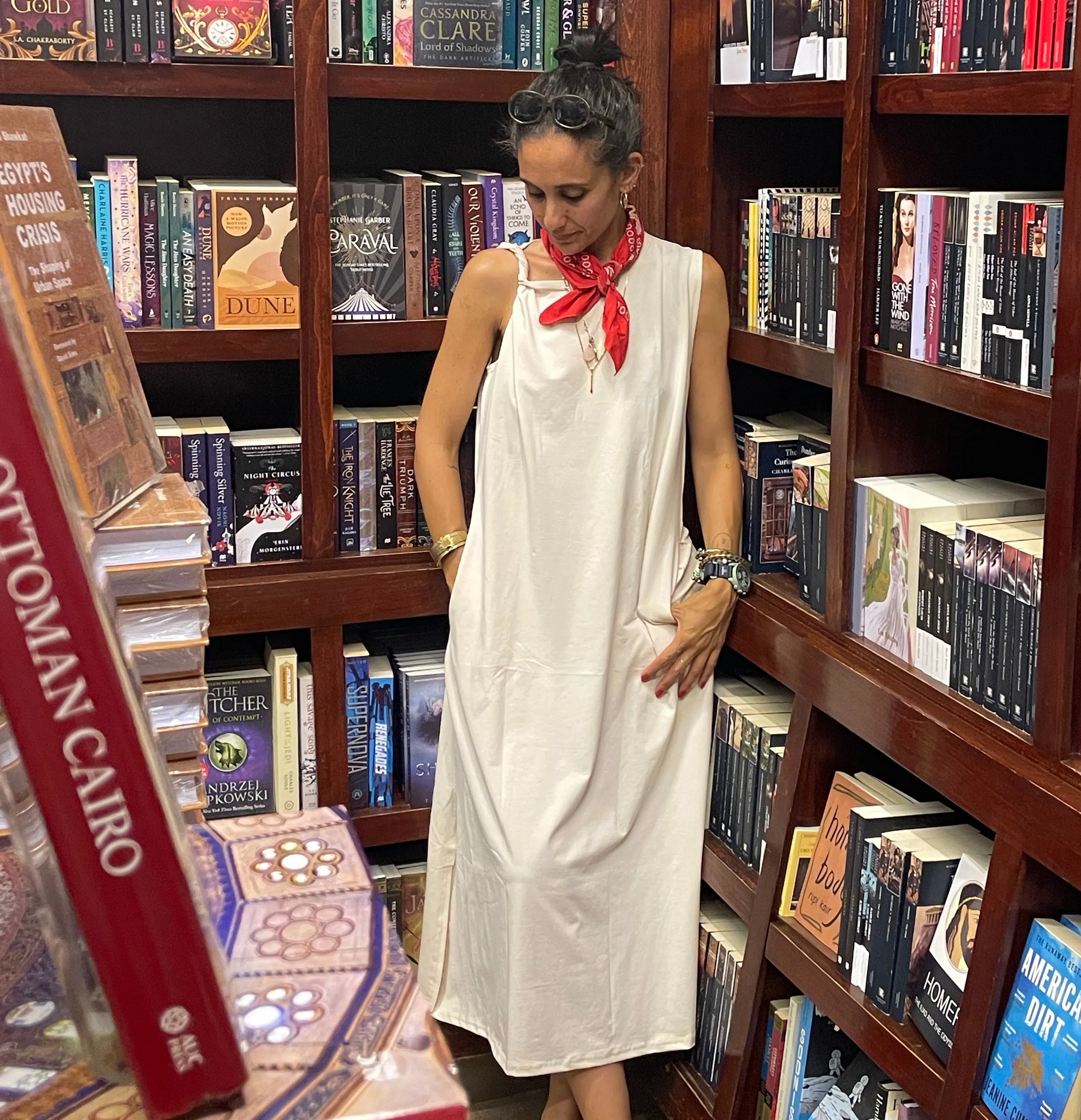Cairo Dress in Beige