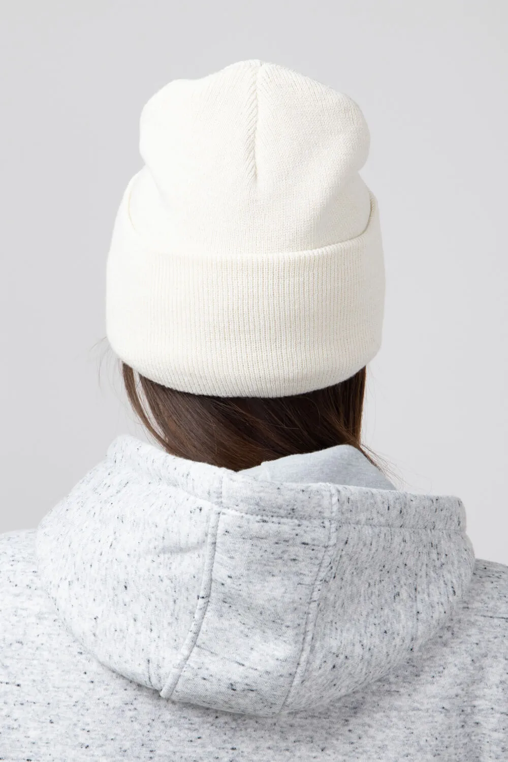 Carhartt Knit Satin Lined Beanies for Women in Oat Milk | 106425-A16