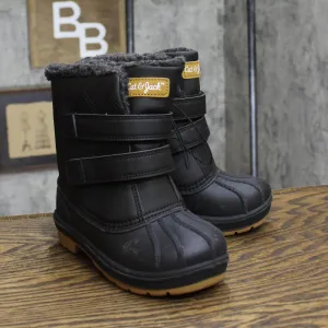 Cat & Jack Toddler Boys Denver Winter Boots 88236548 Black 11T