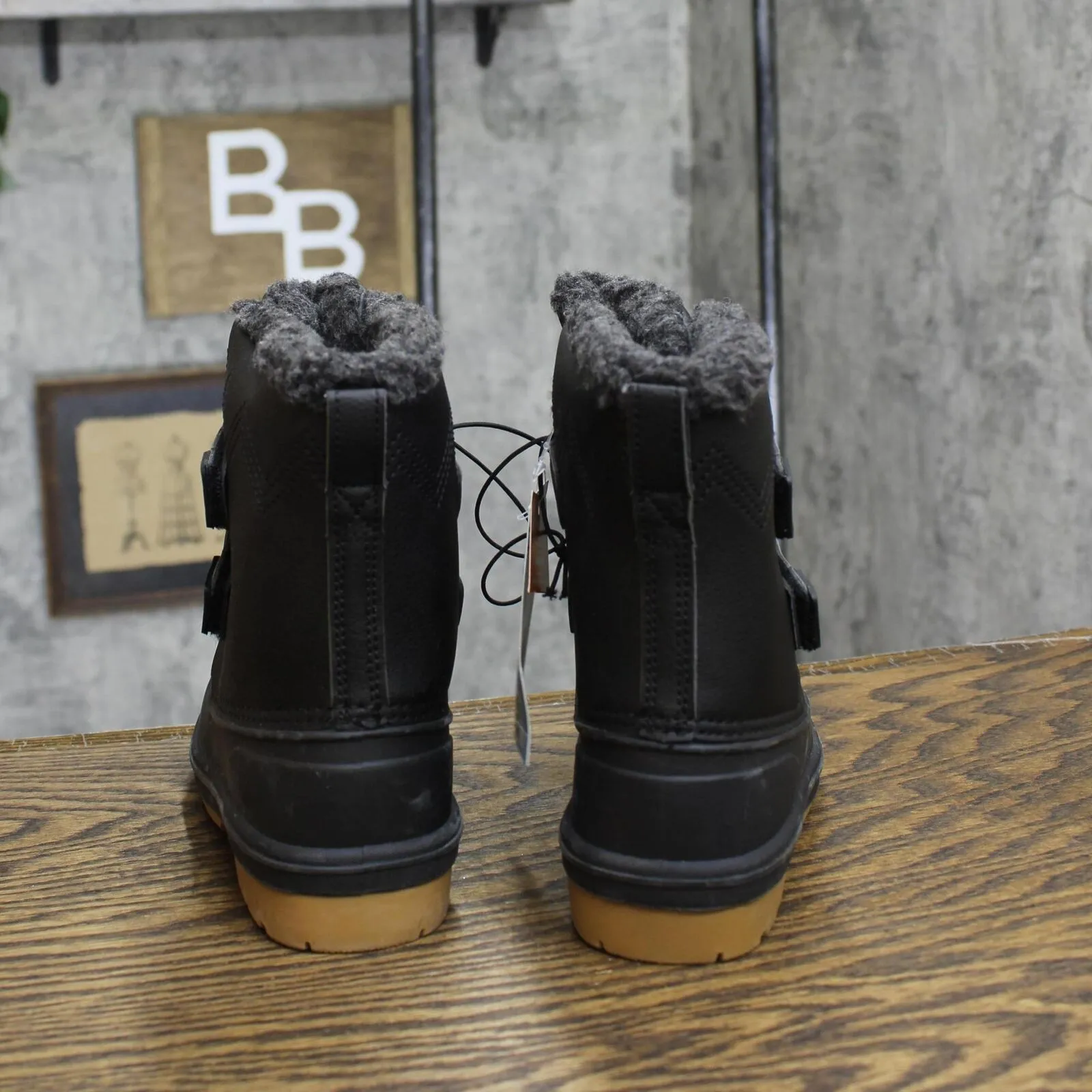 Cat & Jack Toddler Boys Denver Winter Boots 88236548 Black 11T