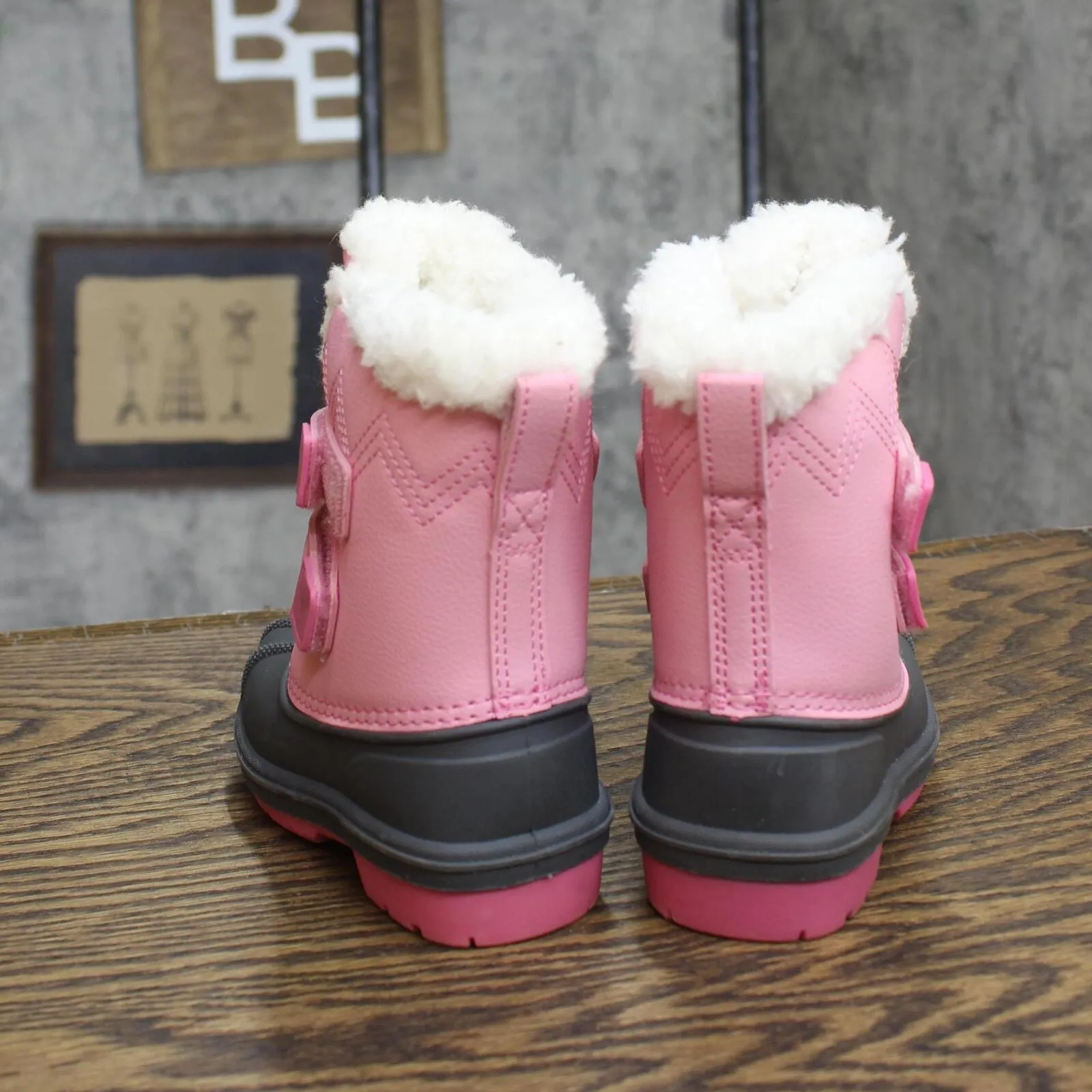 Cat & Jack Toddler Girls Denver Winter Boots 88236571 Pink 5T