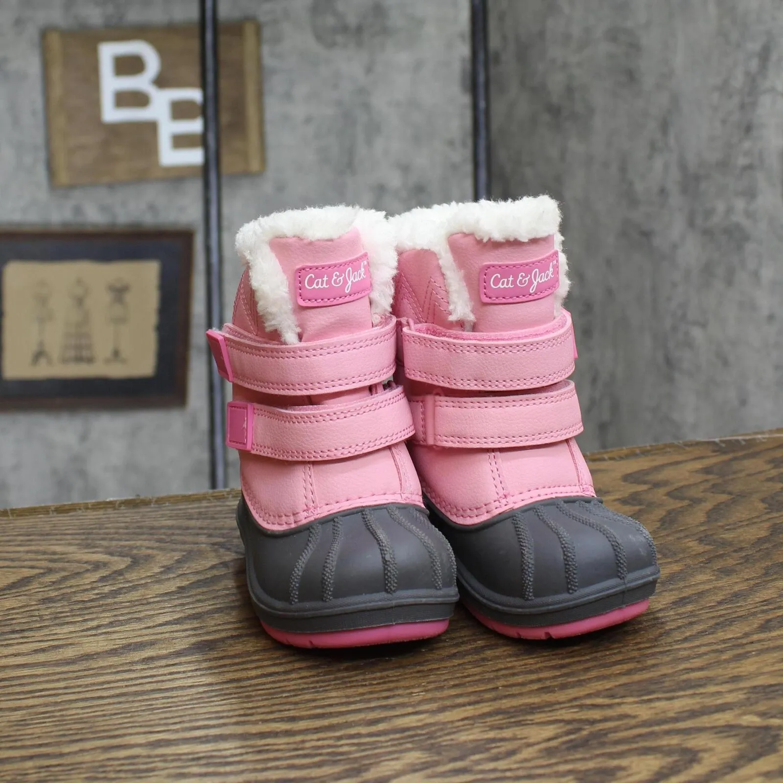 Cat & Jack Toddler Girls Denver Winter Boots 88236571 Pink 5T