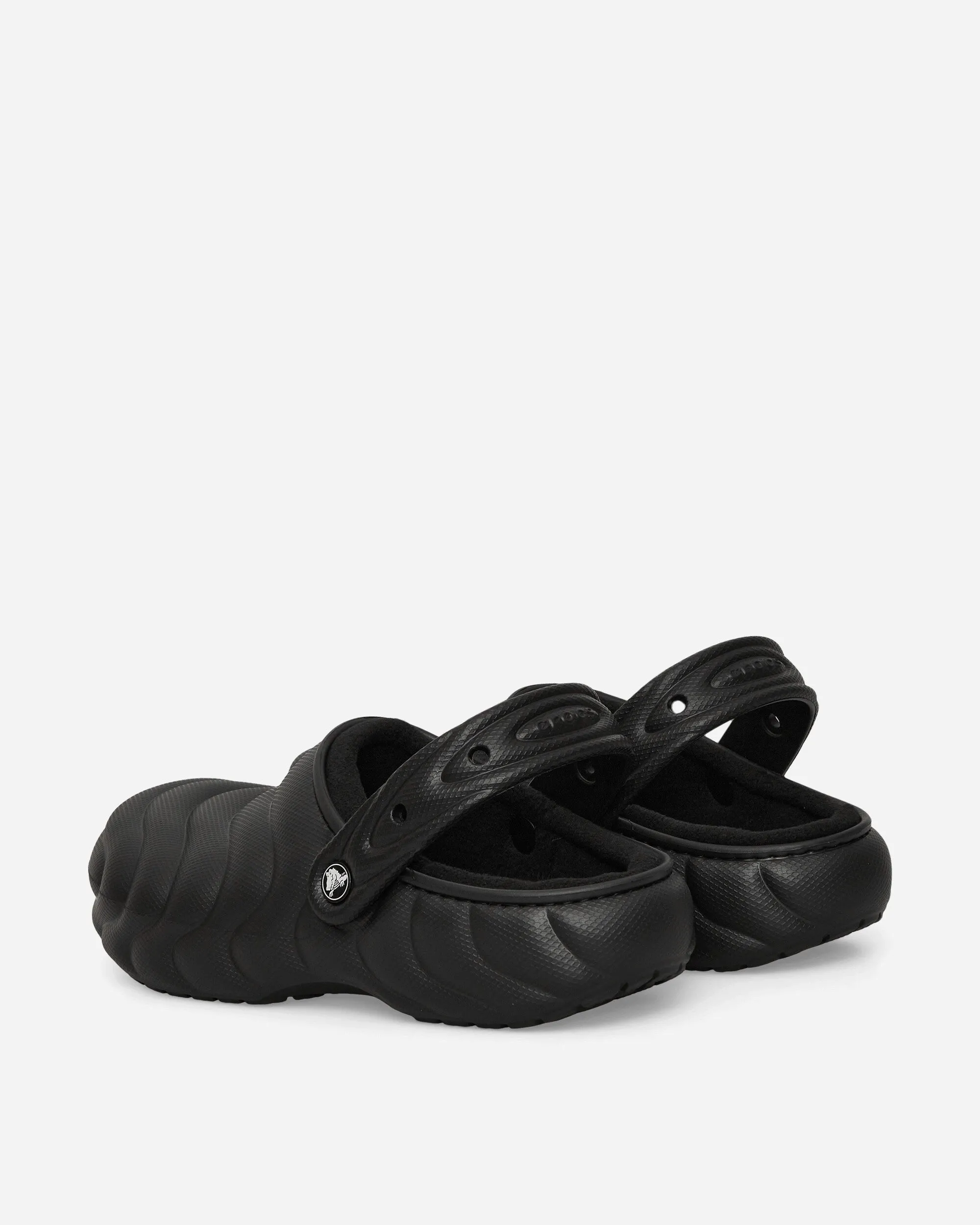 Classic Lined Overpuff Clogs Black
