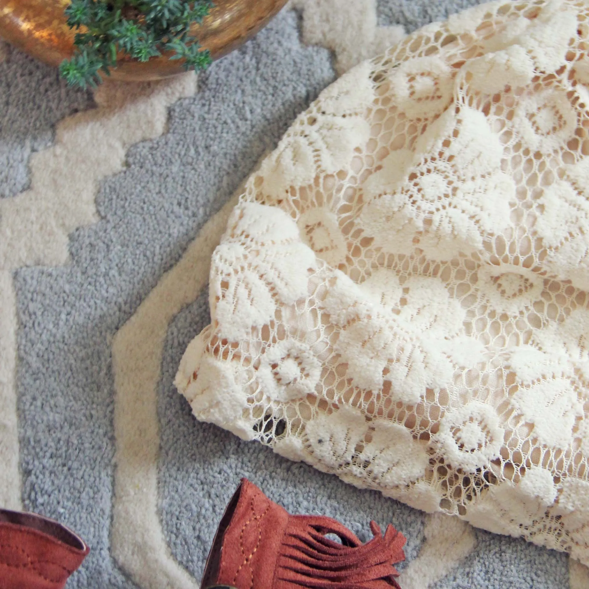 Cozy Lace Beanie