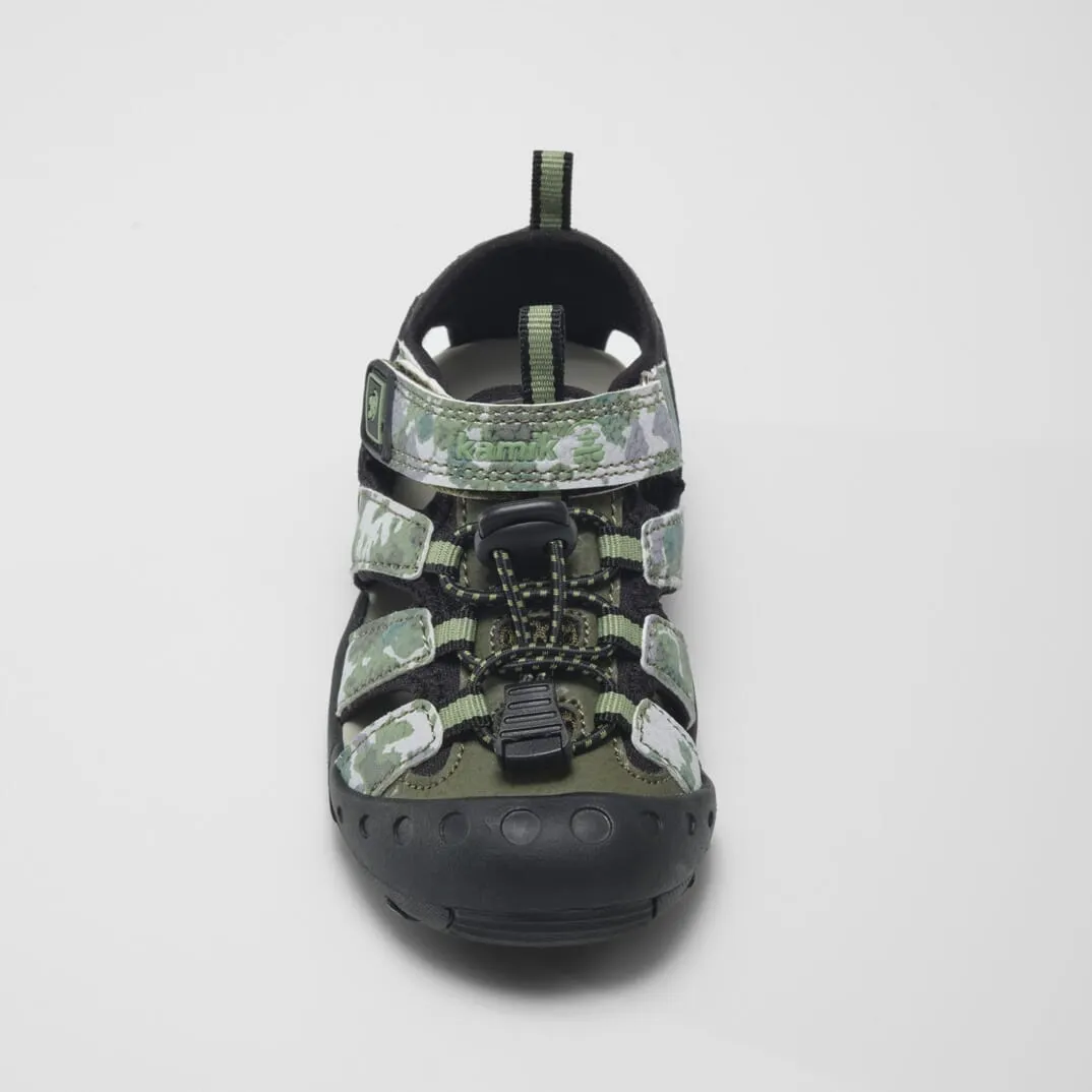 Crab Print - Toddlers Closed-Toe Sandals