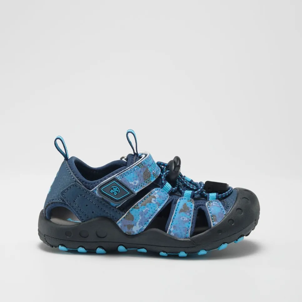 Crab Print - Toddlers Closed-Toe Sandals