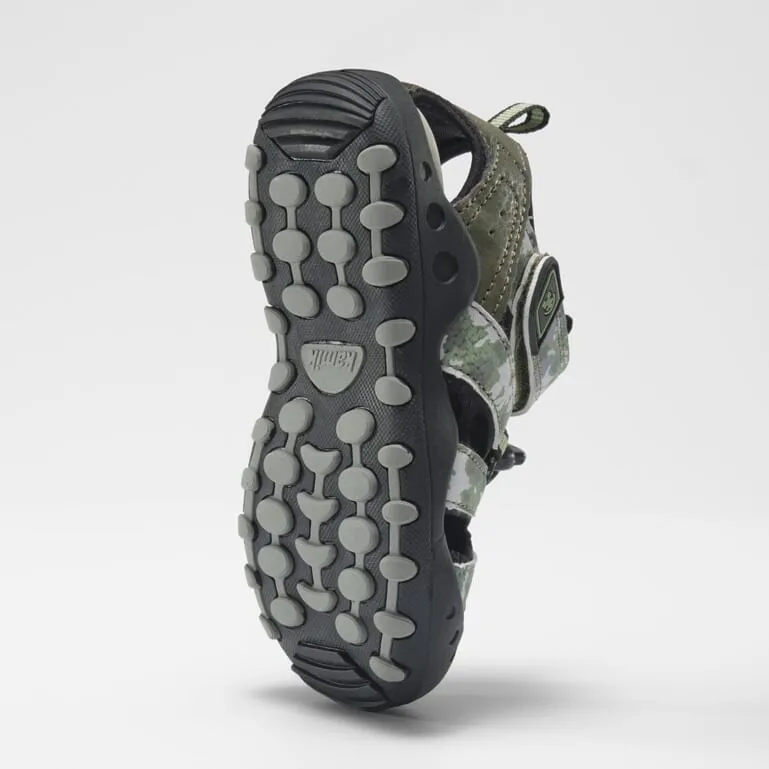 Crab Print - Toddlers Closed-Toe Sandals