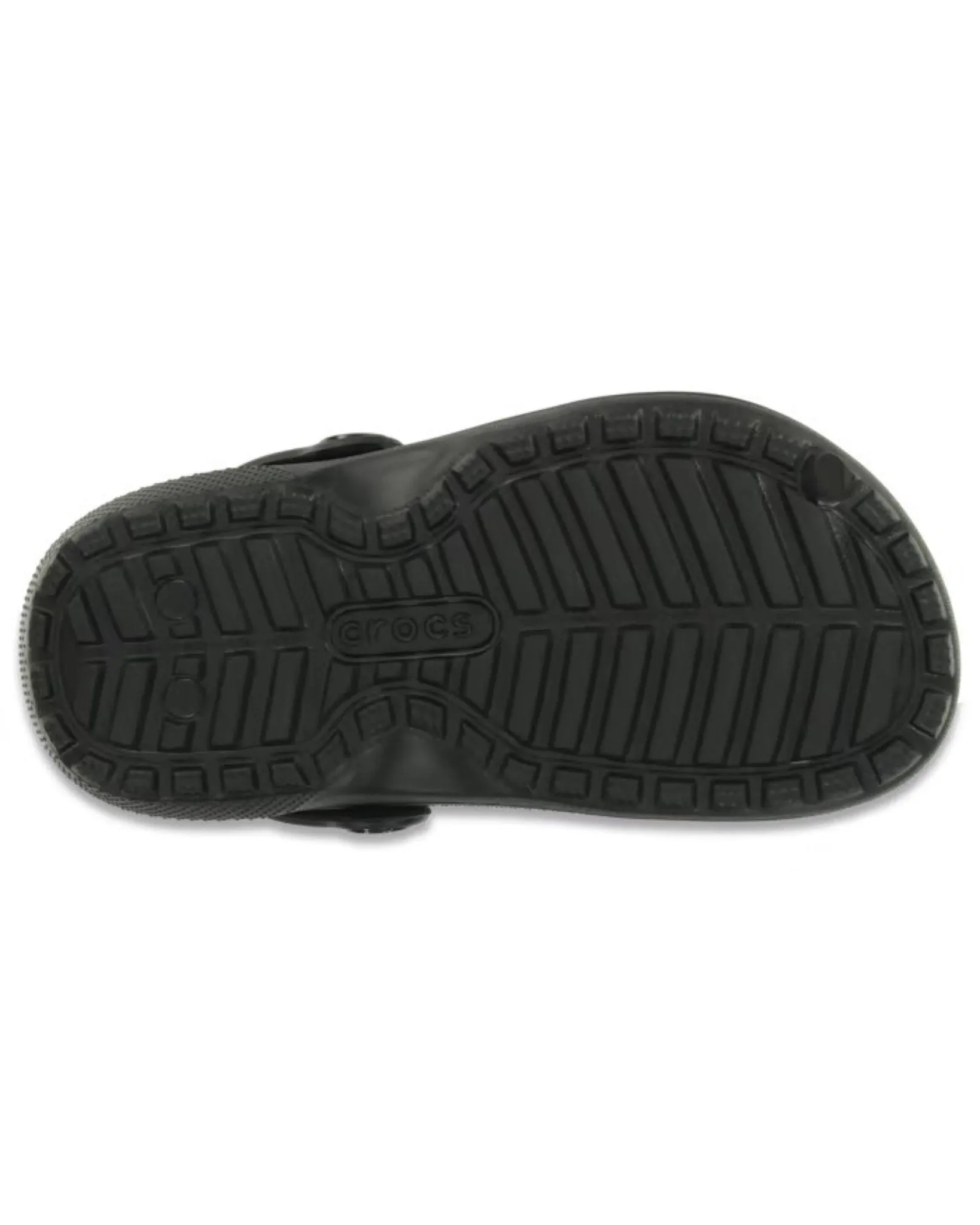 Crocs Kids' Classic Fuzzy Lined Clog in Black