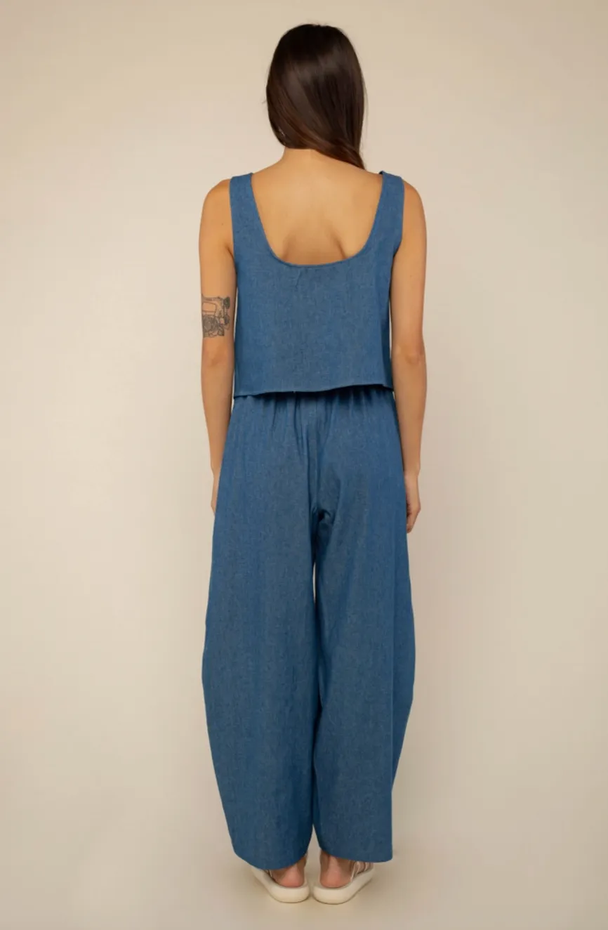 Denim Lantern Pant | NLT
