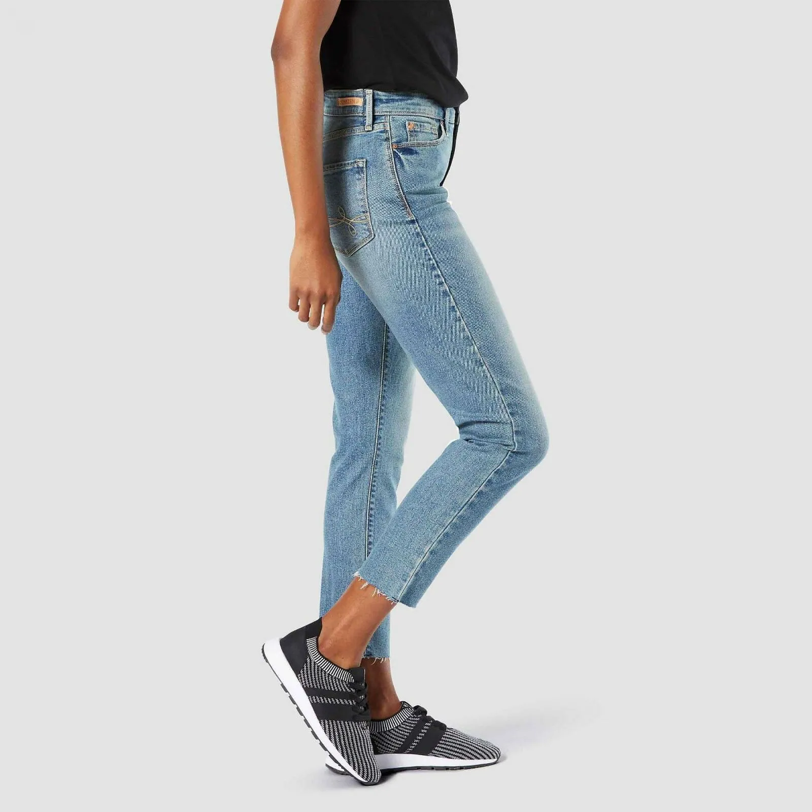 DENIZEN from Levi's Women's High Rise Ankle Slim Jeans