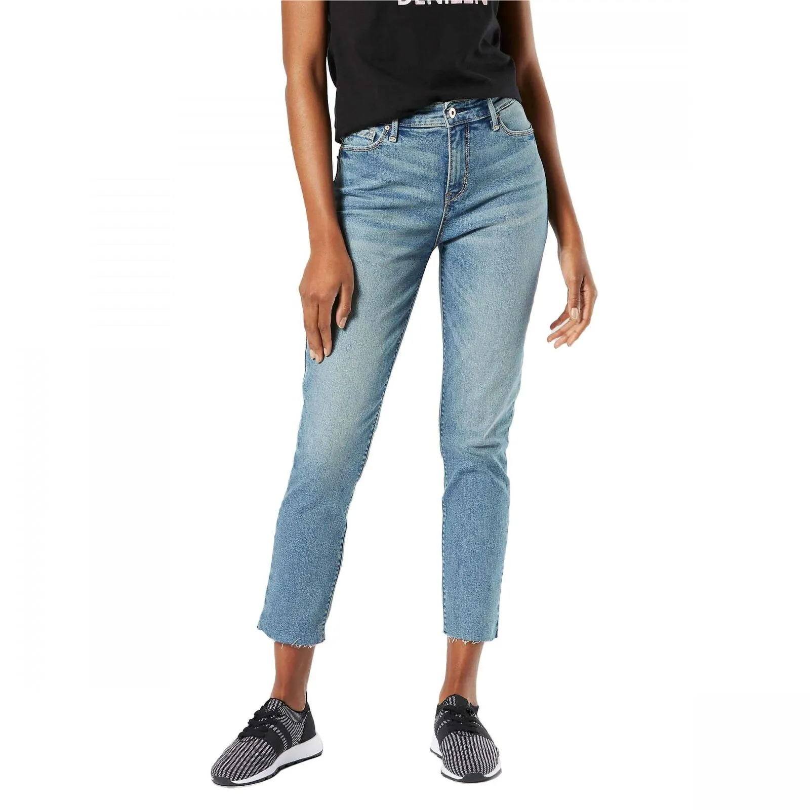 DENIZEN from Levi's Women's High Rise Ankle Slim Jeans