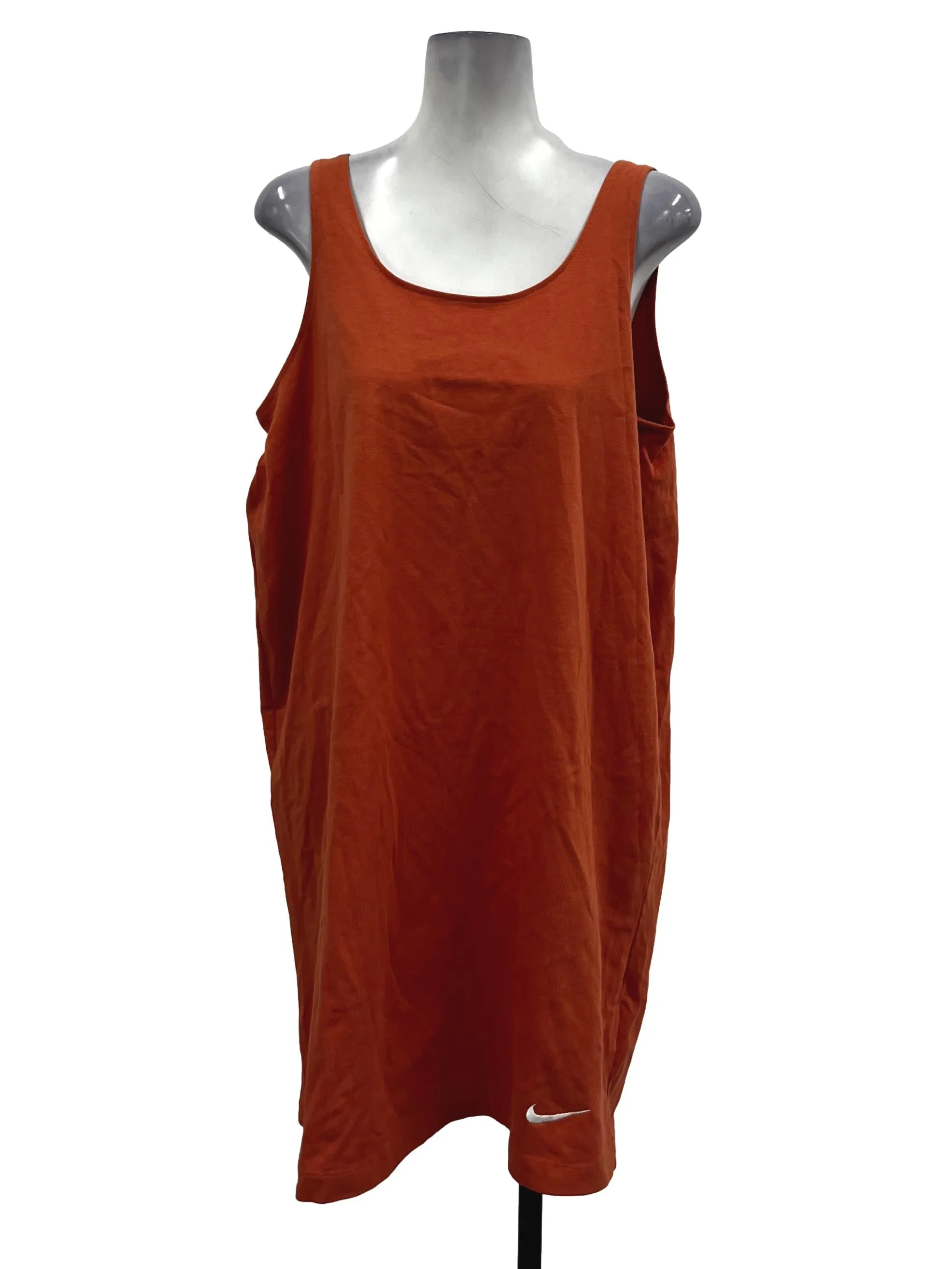Dusty Orange Slip On Nike Dress