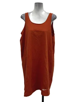 Dusty Orange Slip On Nike Dress