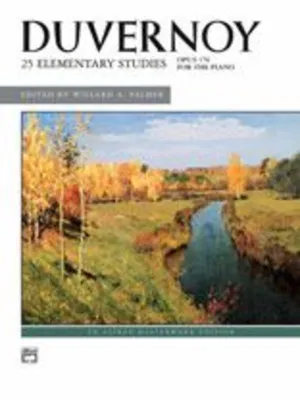 DUVERNOY - 25 ELEMENTARY STUDIES OP 176 FOR PIANO