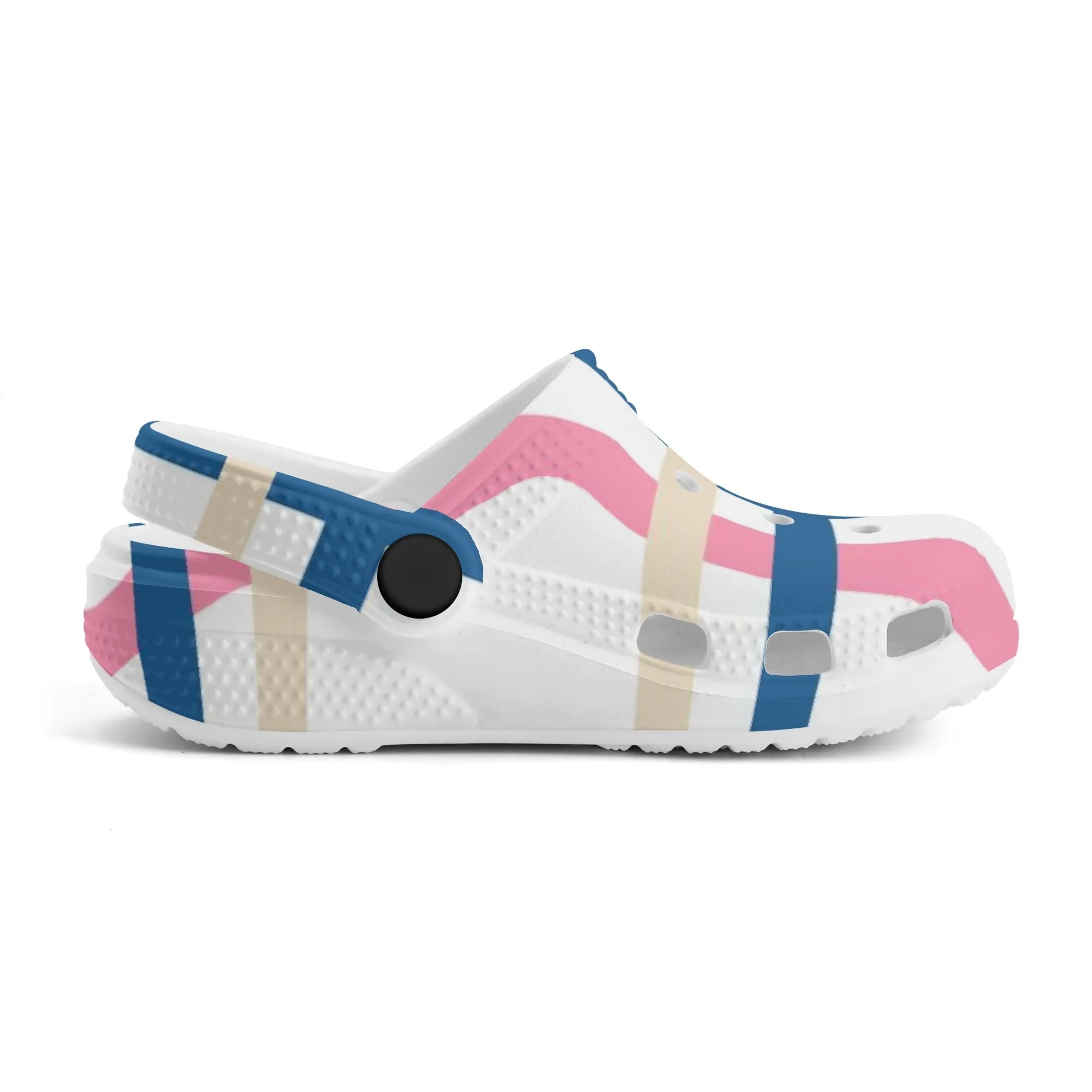 ✨'Ettrick Bay, Bute' Happy Tartan® Kids Classic Clogs✨
