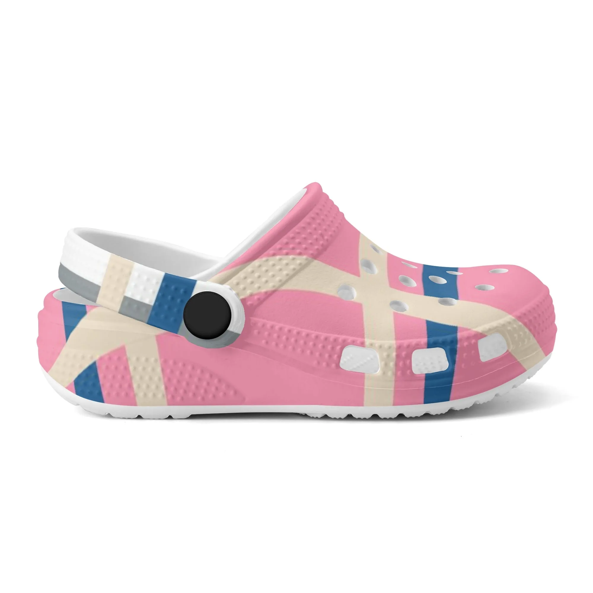✨'Ettrick Bay, Bute' Happy Tartan® Kids Classic Clogs✨