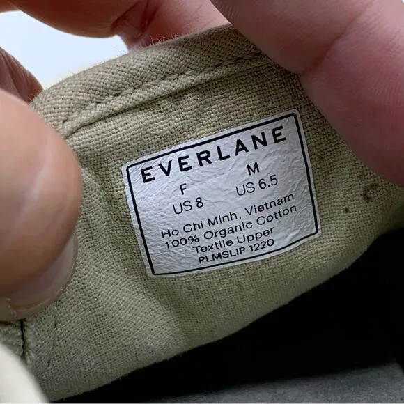 Everlane The Forever Slip-On Sneaker In Eucalyptus Size Men's 6.5/Women's 8