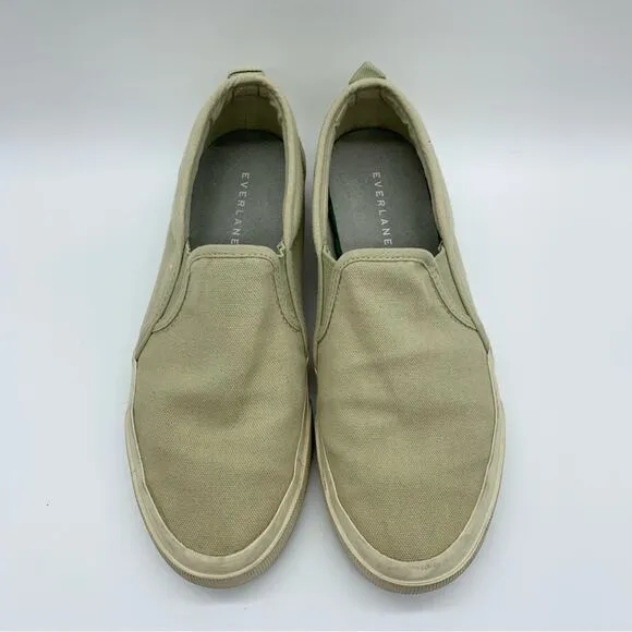 Everlane The Forever Slip-On Sneaker In Eucalyptus Size Men's 6.5/Women's 8
