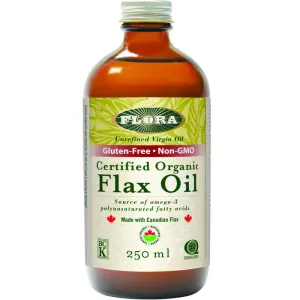 Flora Organic Flax Oil 250ml